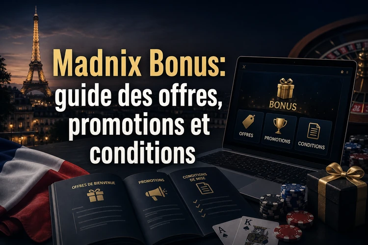 Madnix Bonus: guide des offres, promotions et conditions